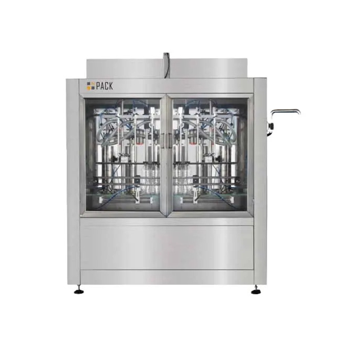 Makinë mbushëse automatike me 6 kokë për vaj ulliri