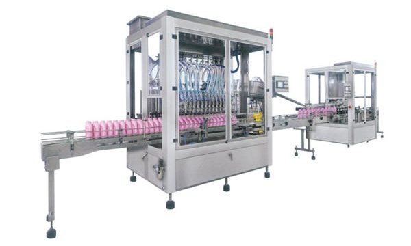 Makinë mbushëse automatike e pastruesit të çelikut inox