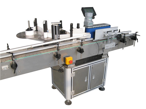 Prodhues makine për etiketimin e shisheve të rrumbullakët automatik